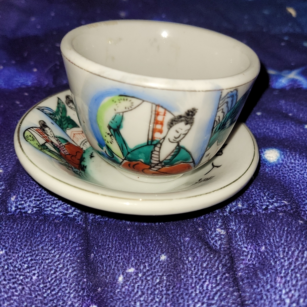Asian tea set